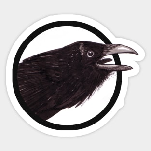 Ode to Raven Sticker